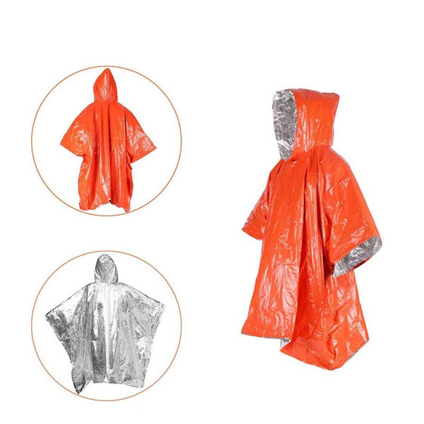 Nödponcho – Skydd vid oväntat väder