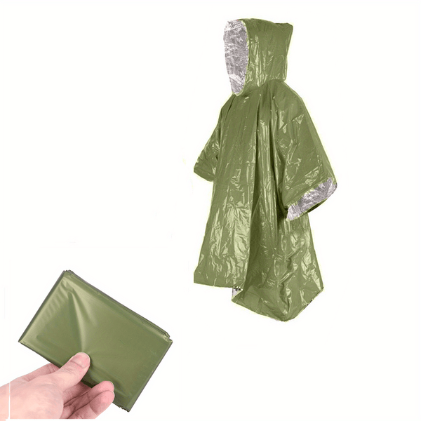 Nödponcho – Skydd vid oväntat väder