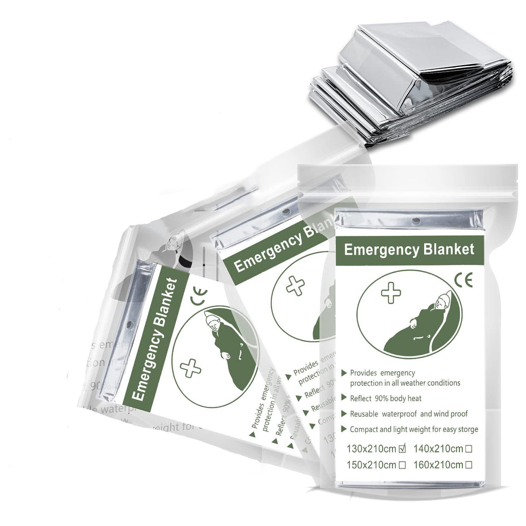 Nödfilt 130 x 210 cm – Livsviktig i Kris och Kyla