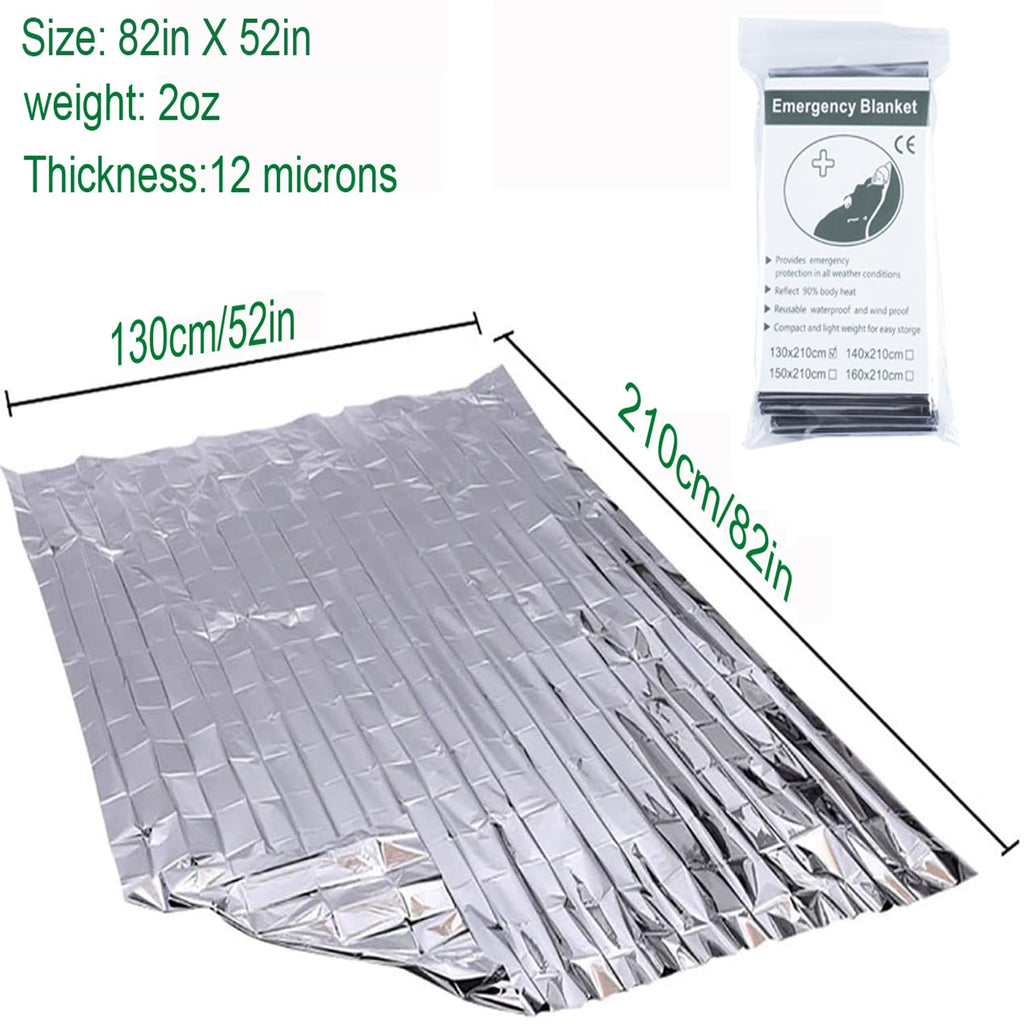 Nödfilt 130 x 210 cm – Livsviktig i Kris och Kyla