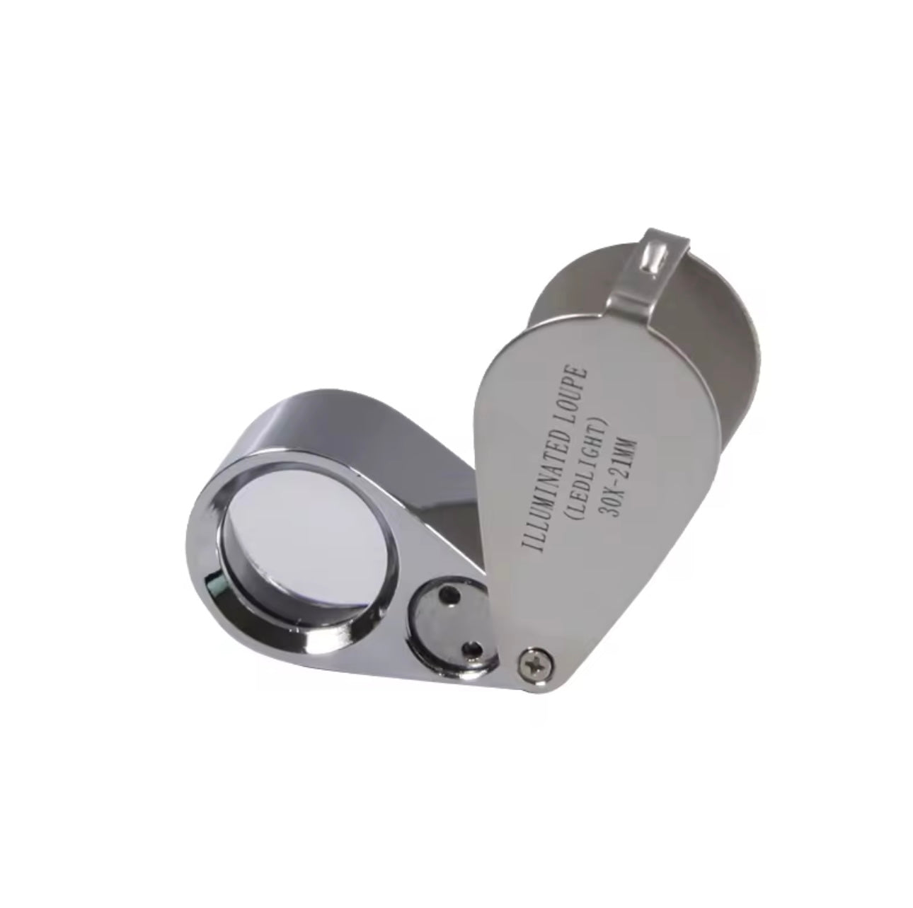 Lupp med belysning 30x förstoring