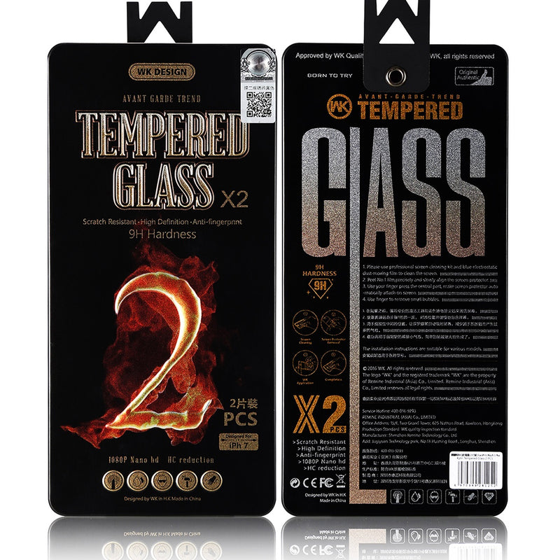 Skärmskydd i Premium Härdat Glas för iPhone 2-pack
