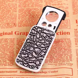 Lupp förstoringsglas med UV & LED lampa 30x, 60x, 90x förstoring