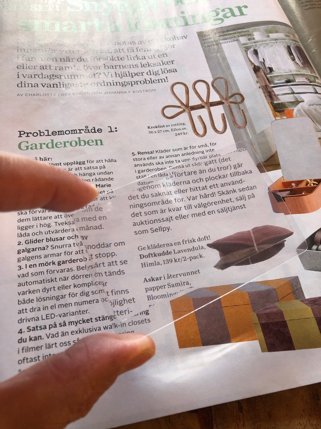 Förstoringsglas i fickformat