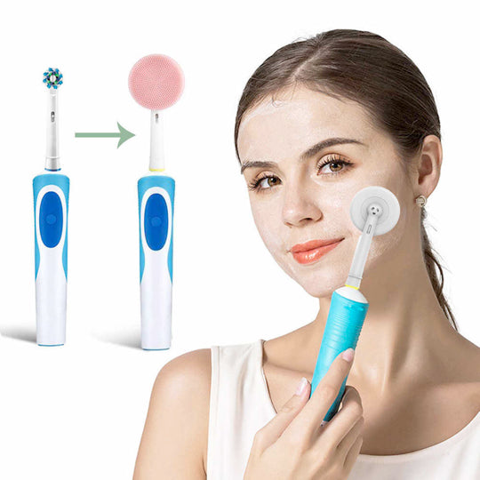 Borsthuvud för ansiktsrengöring