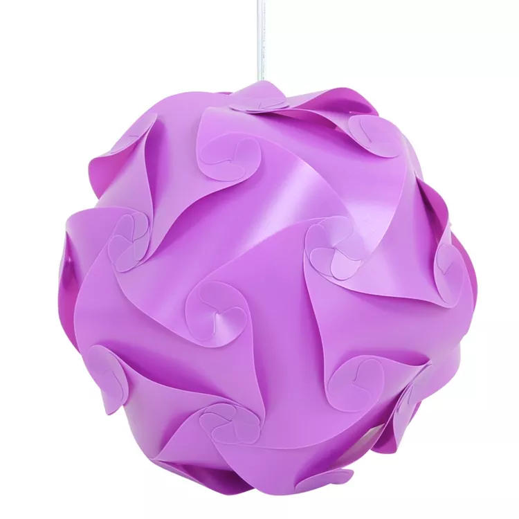 DIY Pussellampa IQ lampskärm