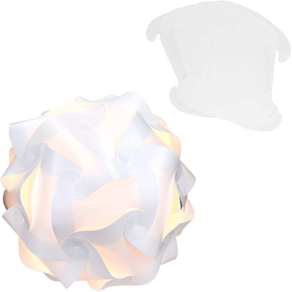 DIY Pussellampa IQ lampskärm