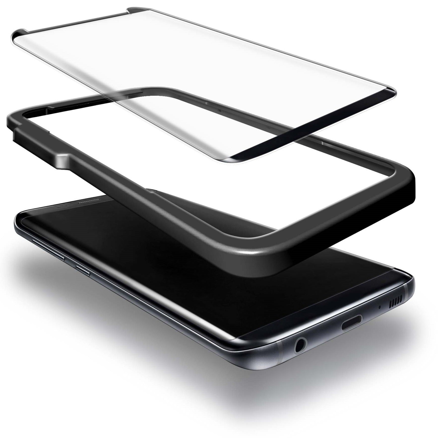 3D Samsung Skärmskydd Med Appliceringsverktyg