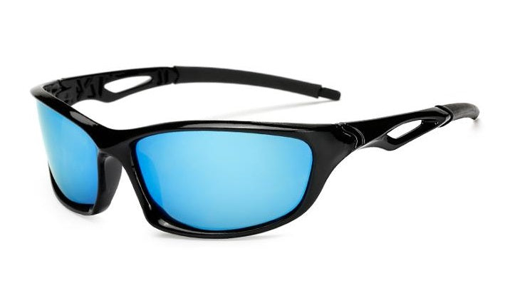 Sportglasögon Reflekterande Blå Lins- Svart Skalm PRYLGROSSISTEN - POPULÄRA VAROR TILL LÄGRE PRIS
