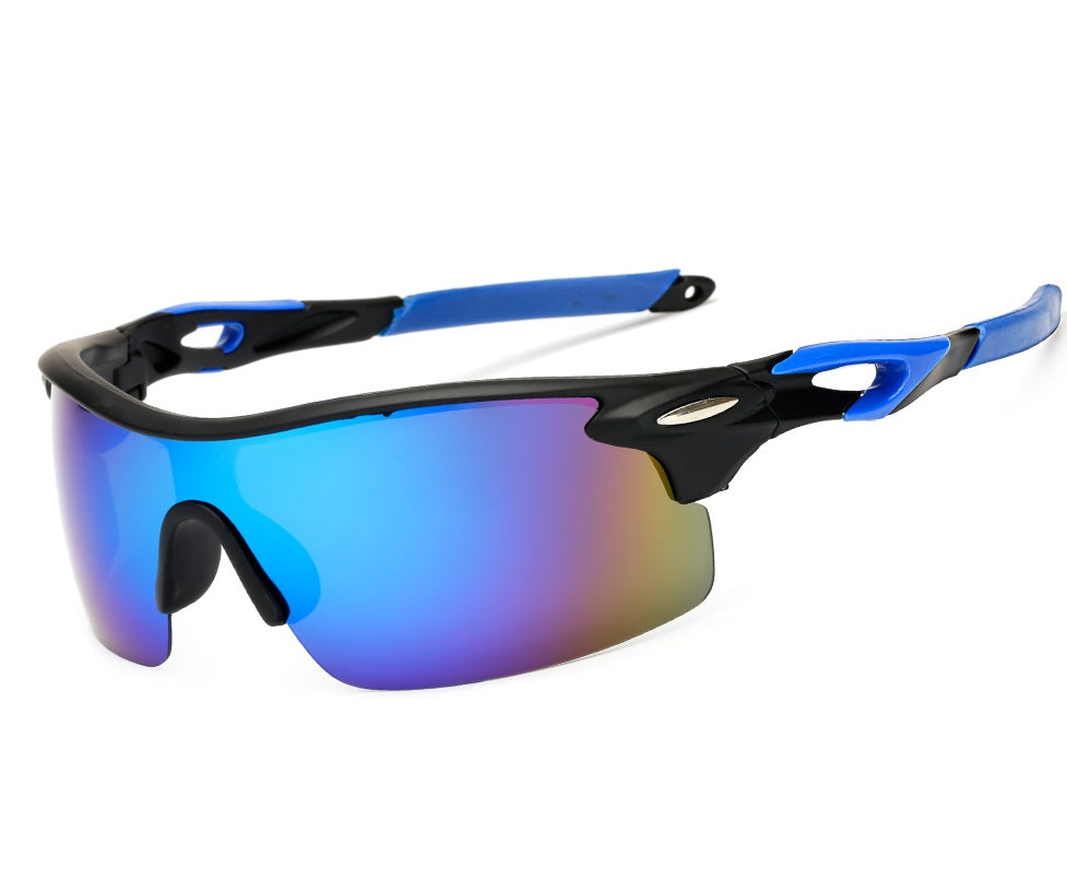 Sportglasögon Reflekterande Blå - Svart/Blå Skalm PRYLGROSSISTEN - POPULÄRA VAROR TILL LÄGRE PRIS