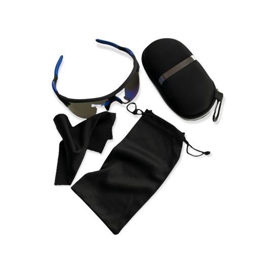 Sportglasögon Reflekterande Blå - Svart/Blå Skalm