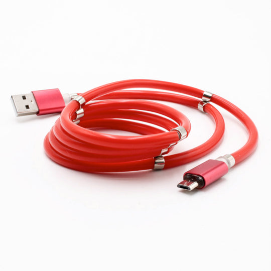 Trasselfri magnetisk laddkabel