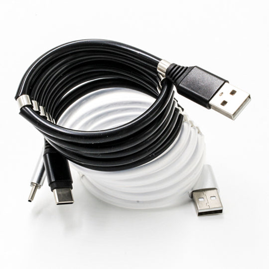 Trasselfri magnetisk laddkabel