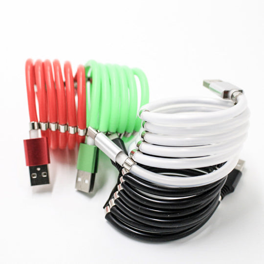 Trasselfri magnetisk laddkabel