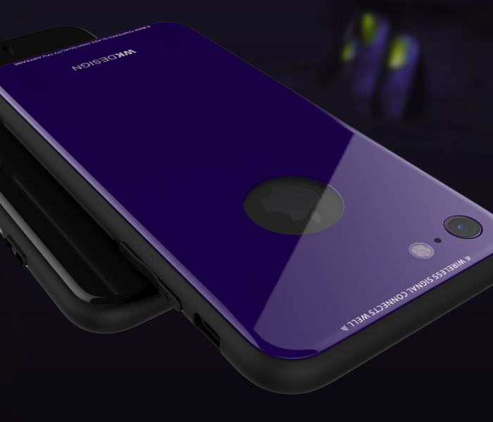 iPhone X skal i Härdat Glas